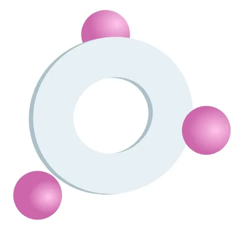 white pink crystal image